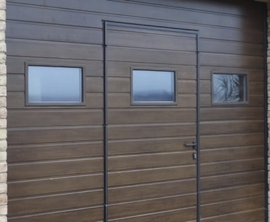 Ворота с окнами в Иноземцево