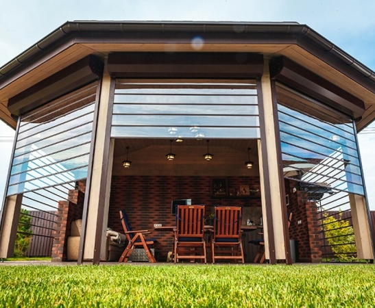 Прозрачные рольставни в Иноземцево